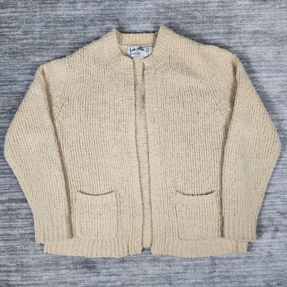 Vintage 80s tees-elle Cardigan